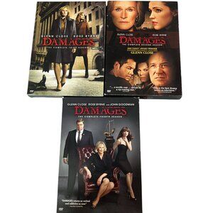 Damages TV Series DVD Seasons 2, 3, 4, Pre-owned